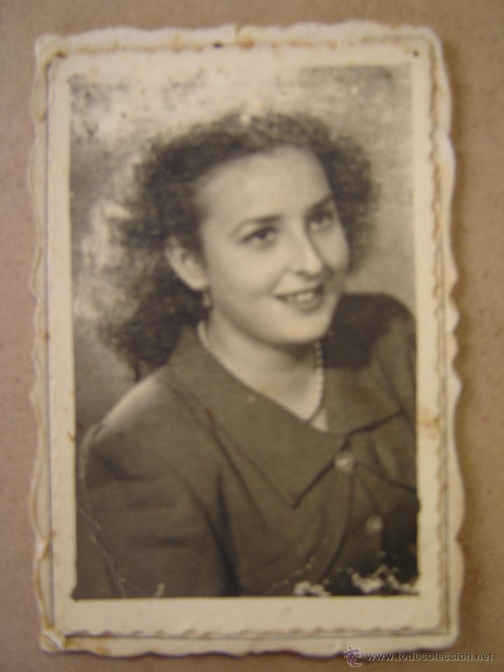 Fotograf&iacute;a antigua: Fotograf&iacute;a antigua  -  Se&ntilde;orita , a&ntilde;o 1.951