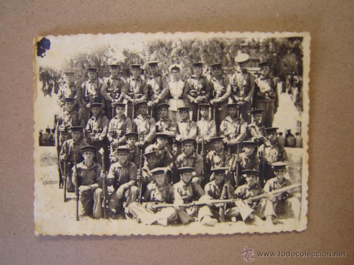 Fotograf&iacute;a antigua: Fotograf&iacute;a antigua - Grupo de militares