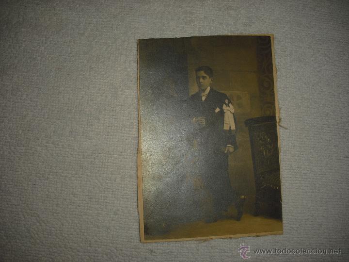Fotograf&iacute;a antigua: ANTIGUA FOTO DE CHICO . FOTOGRAFIA AMADEO