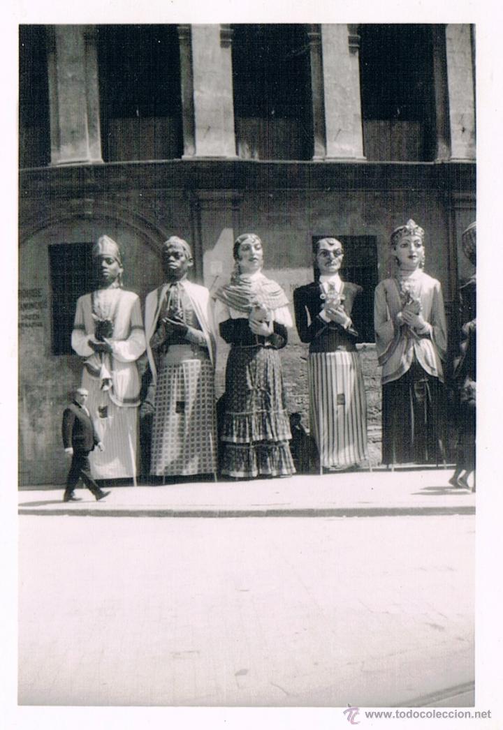 Fotograf&iacute;a antigua: VALENCIA. LOS CABEZUDOS DEL CORPUS - Foto 1