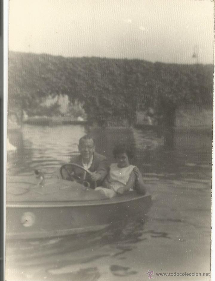 Photographie ancienne: ** K804 - FOTOGRAFIA - PAREJA EN UNA BARCA - RF.G30