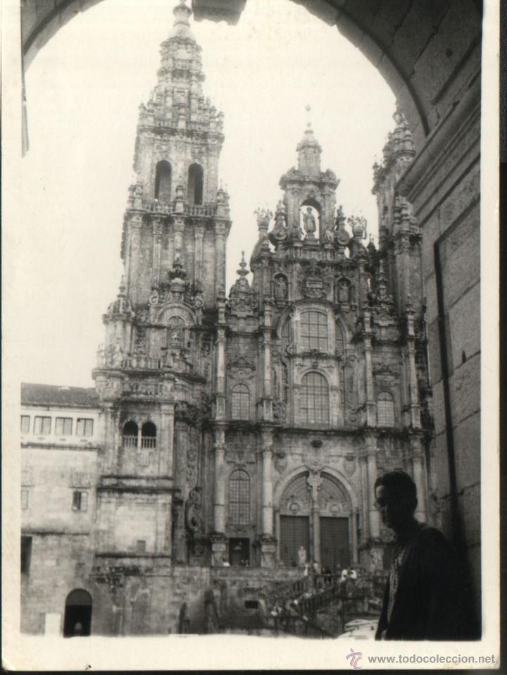 Fotograf&iacute;a antigua: SANTIAGO DE COMPOSTELA - CATEDRAL - Foto 1
