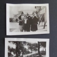 Fotografía antigua: 3 FOTOGRAFIAS DE VALLVIDRERA Y TIBIDABO, BARCELONA DEL AÑO 1930. VER FOTOS Y COMENTARIOS. Lote 47750840