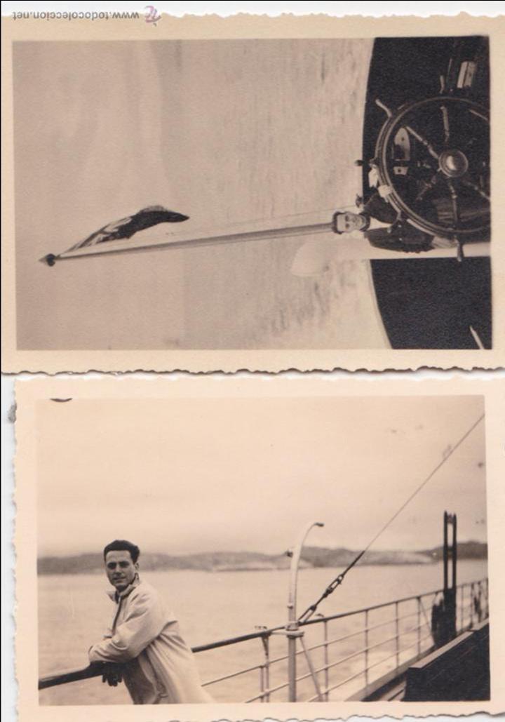 Fotografia antiga: F-191. FOTOGRAFIAS CON EL MAR Y LA NAUTICA COMO TEMA. A&Ntilde;OS 50.