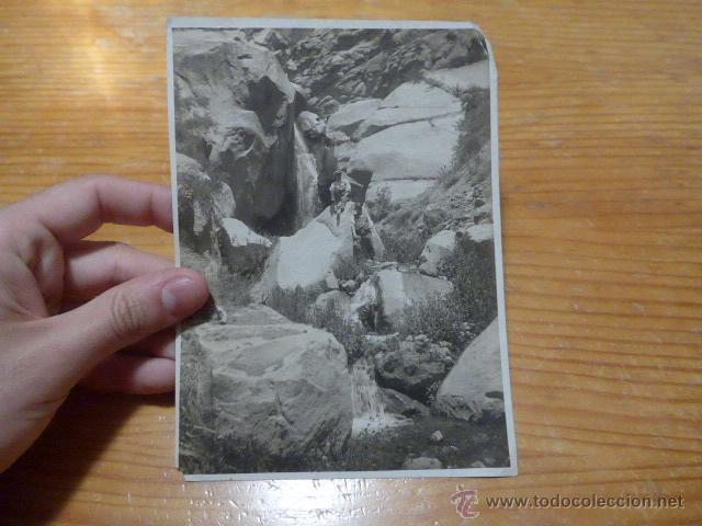 Fotograf&iacute;a antigua: Antigua fotografia de espa&ntilde;ol en los andes, principios s.XX, en catalan.