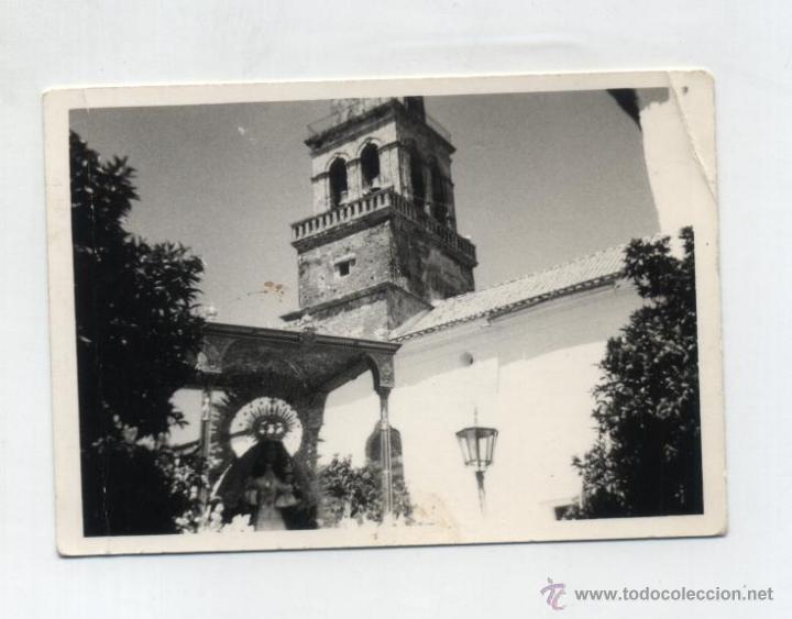 Fotograf&iacute;a antigua: Paso de Virgen (?) - Foto 1