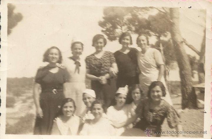 Alte Fotografie: *** G979 - FOTOGRAFIA - GRUPO DE AMIGAS