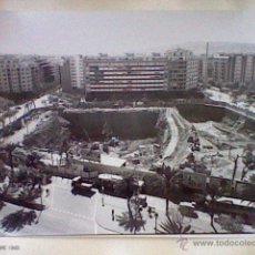 Fotografía antigua: FOTO CONSTRUCCION SEARS BARCELONA DIAGONAL VILLARROEL URGEL BUENOS AIRES 1965 *GR LAM .MAQUINARIA.