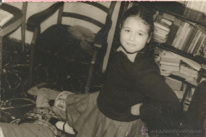 Fotograf&iacute;a antigua: :::: LL129 - FOTOGRAFIA - BONITA JOVENCITA - 16 X 11 CM.