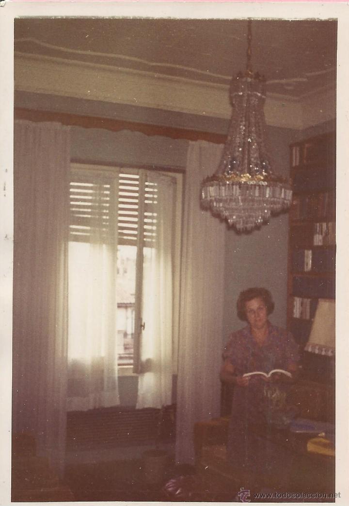 Antique Photography: *** B742 - FOTOGRAFIA - SE&Ntilde;ORA LEYENDO UN LIBRO