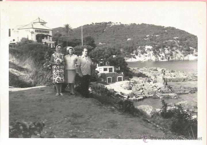 Fotografia antica: *** M208 - FOTOGRAFIA - TRES AMIGOS EN CALELLA DE PALAFRUGELL