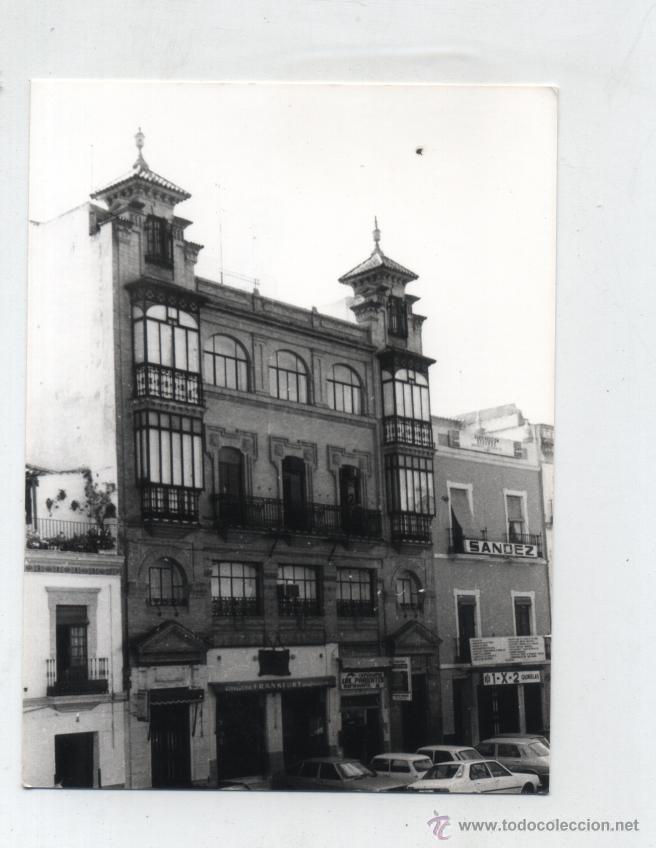 Alte Fotografie: Fot&oacute;grafo Agudel&oacute;.   Plaza del Altozano n&ordm;  5 Triana. 12x9. Sevilla a&ntilde;os 70.