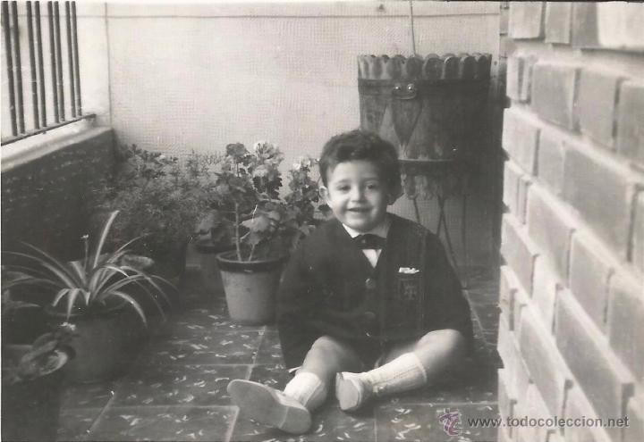 Fotografia antiga: *** M546 - FOTOGRAFIA - BONITO NI&Ntilde;ITO