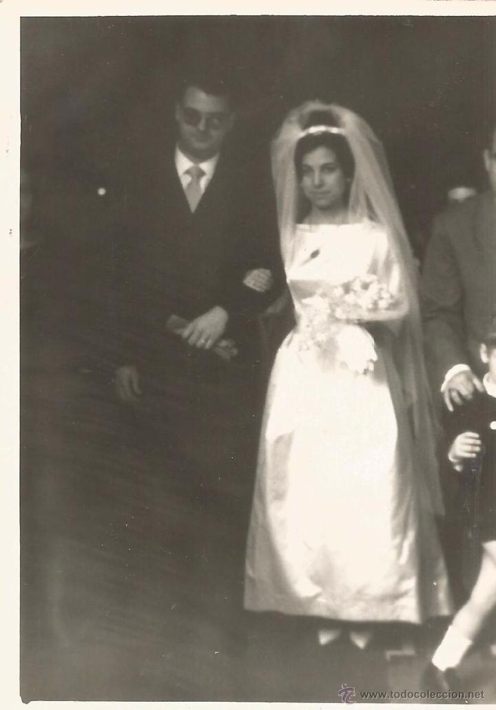 Antique Photography: ** M589 - FOTOGRAFIA - PAREJA DE NOVIOS  - RF. FL17