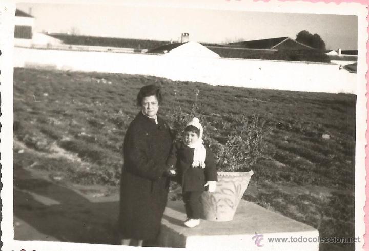Antique Photography: ** M590 - FOTOGRAFIA - SE&Ntilde;ORA CON UNA NI&Ntilde;ITA - RF. FL17
