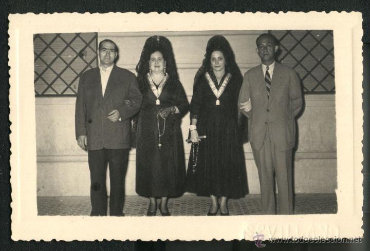 Fotograf&iacute;a antigua: CLAVARIESAS EN VALENCIA - Foto 1