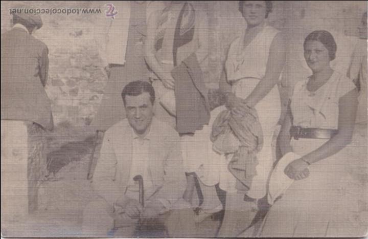 Fotograf&iacute;a antigua: F- 803. FOTOGRAFIA GRUPO DE AMIGOS. PRINCIPIOS A&Ntilde;OS 30.