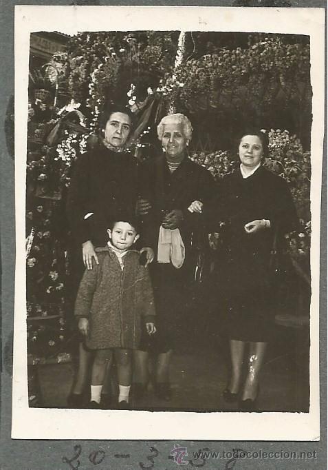 Alte Fotografie: ** D889 - FOTOGRAFIA - GRUPO FAMILIAR - 1958