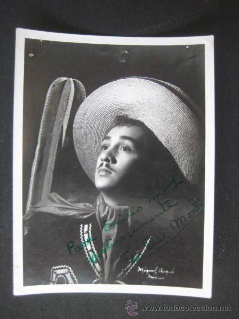 Antique Photography: FOTO DE ARTISTA. FERNANDO DEL MONTE. DEDICADA Y FIRMADA.. ENVIO INCLUIDO.