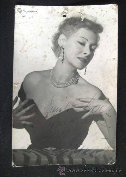 Antique Photography: FOTO ARTISTA.. DEDICADA Y FIRMADA.. ENVIO INCLUIDO.
