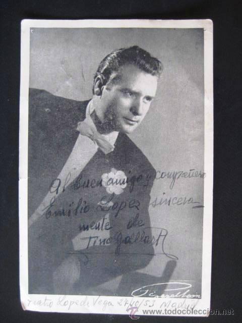 Antique Photography: FOTO ARTISTA TINO GALLART.. DEDICADA Y FIRMADA.. ENVIO INCLUIDO.