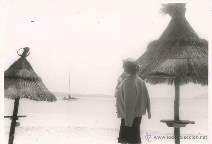 Alte Fotografie: ** M840 - FOTOGRAFIA - SE&Ntilde;ORA EN FORMENTOR