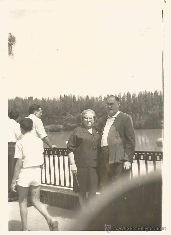 Alte Fotografie: ** M846 - FOTOGRAFIA - ANCIANA PAREJA