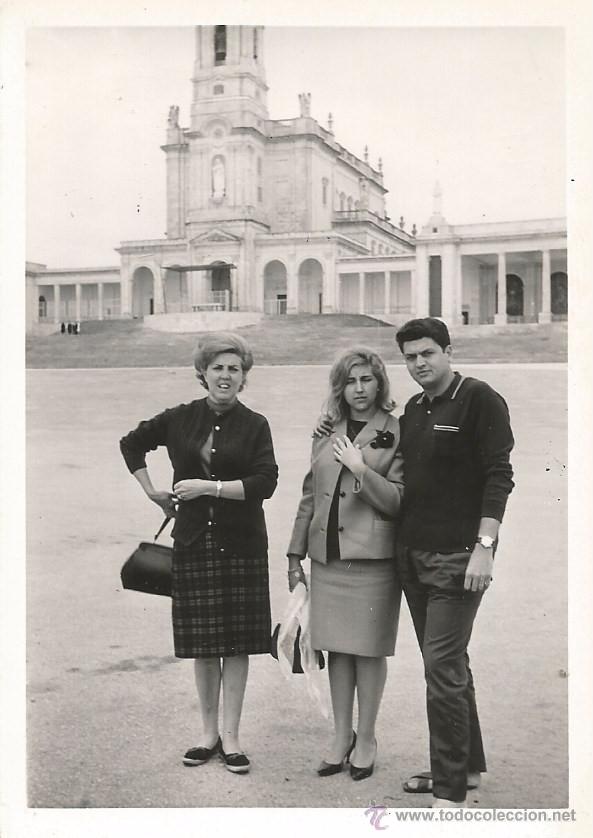 Alte Fotografie: ** M847 - FOTOGRAFIA - TRES AMIGOS EN FATIMA