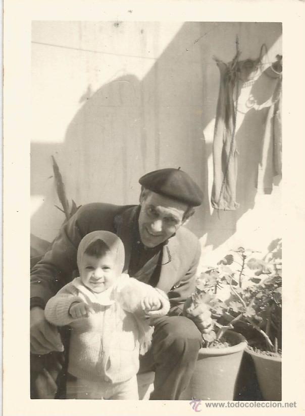 Alte Fotografie: ** M895 - FOTOGRAFIA - SE&Ntilde;OR MAYOR CON BEBE