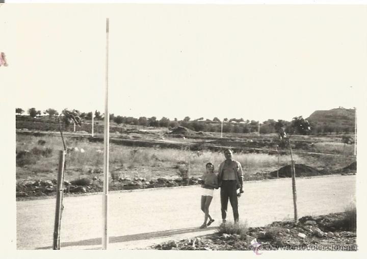 Alte Fotografie: ** R478 - FOTOGRAFIA - SE&Ntilde;OR Y JOVENCITA DE PASEO - RF. 1508