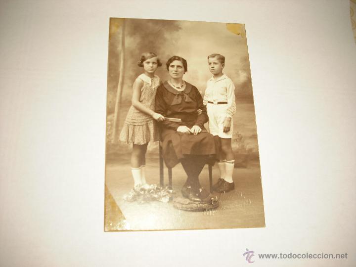Fotograf&iacute;a antigua: FOTO ANTIGUA DE FAMILIA . FHOTO SAUTES