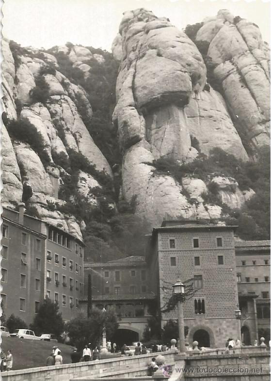 Alte Fotografie: ** M223 - FOTOGRAFIA - PAISAJE - MONTSERRAT 1968