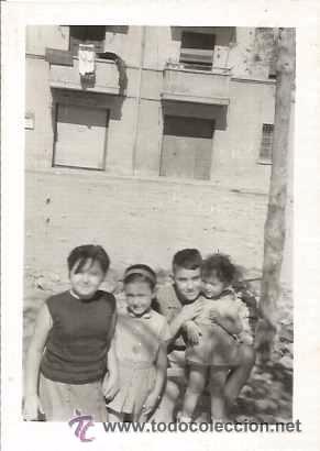 Alte Fotografie: ** A411 - FOTOGRAFIA - GRUPO DE NI&Ntilde;OS