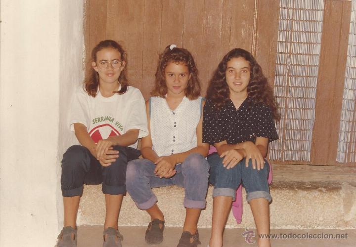 Alte Fotografie: == PN192 - FOTOGRAFIA - TRES GUAPAS JOVENCITAS - 18 X 12,5 CM.