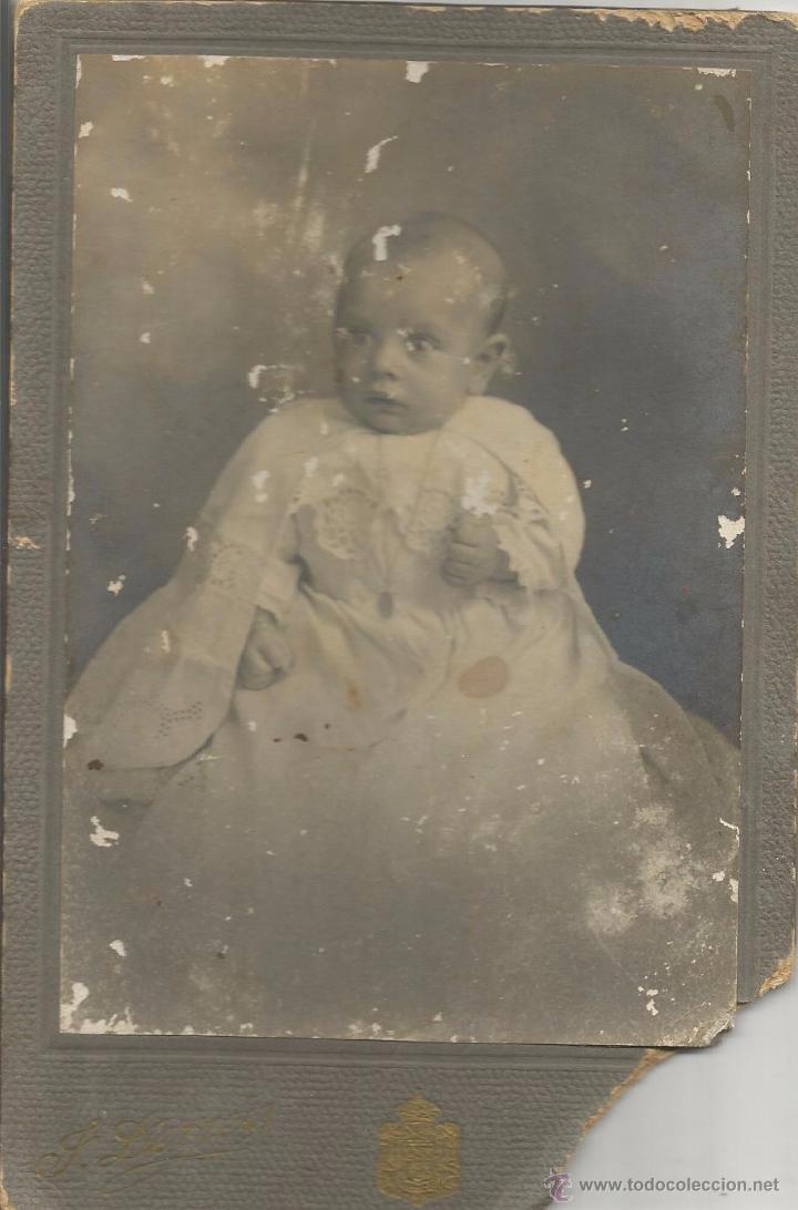 Fotograf&iacute;a antigua: ** KK117 - FOTOGRAFIA - BONITO BEB&Eacute; - FOTO DERREY