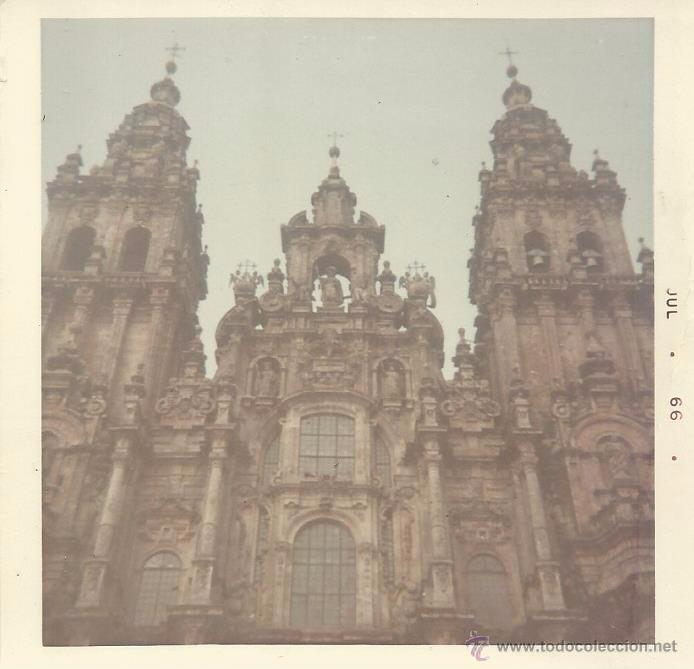 Fotograf&iacute;a antigua: *** H46 - FOTOGRAFIA - CATEDRAL DE SANTIAGO 1966