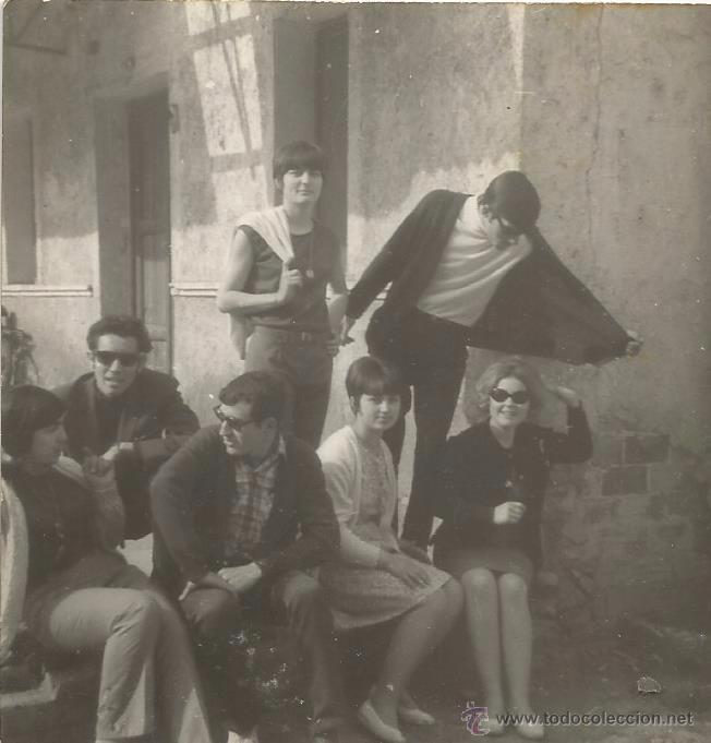 Fotograf&iacute;a antigua: *** H55 - FOTOGRAFIA - GRUPO DE AMIGOS
