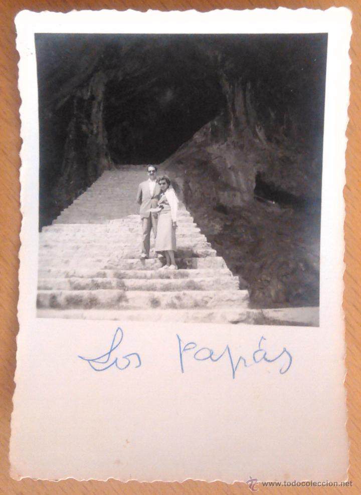 Fotograf&iacute;a antigua: CUEVAS DE ARTA - MALLORCA 1955 - Foto 1