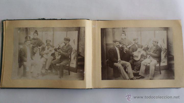 Fotograf&iacute;a antigua: ANTIGUO ALBUM DE FOTOS CON 25 FOTOGRAFIAS