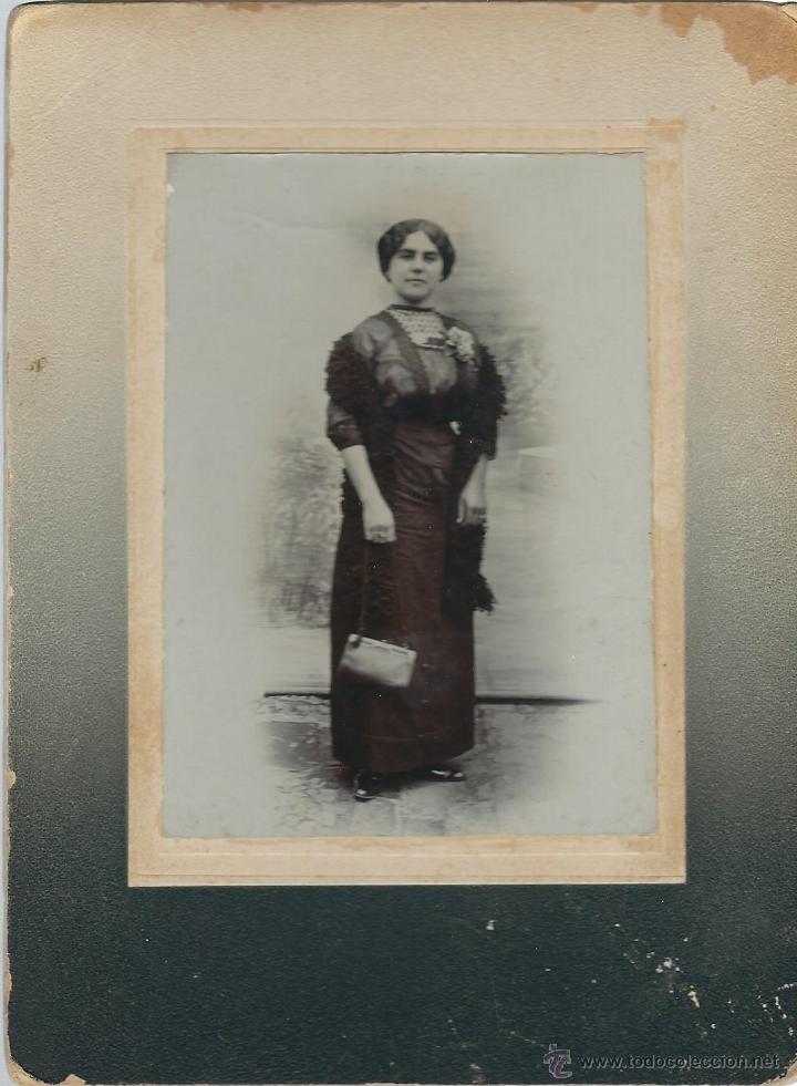 Fotografia antica: EXTRAORDINARIA FOTOGRAFIA ANTIGUA DE ESTUDIO DE DAMA A&Ntilde;OS 20