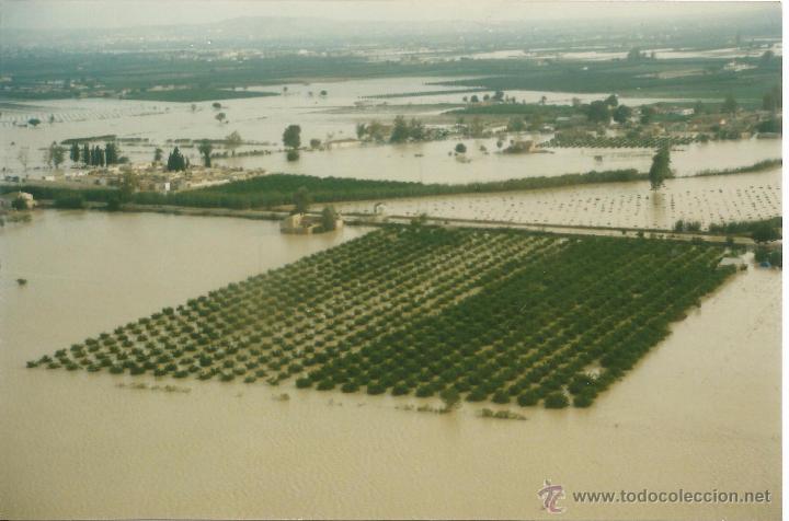 Fotografia antica: ** Z731 - FOTOGRAFIA - PAISAJE - CAMPOS INUNDADOS