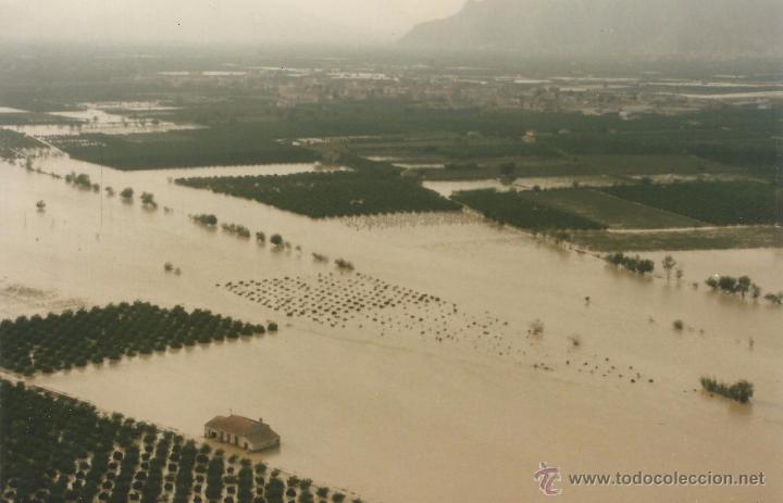 Fotografia antica: ** Z732 - FOTOGRAFIA - PAISAJE - CAMPOS INUNDADOS