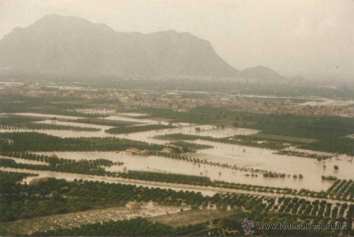 Fotografia antica: ** Z734 - FOTOGRAFIA - PAISAJE - CAMPOS INUNDADOS