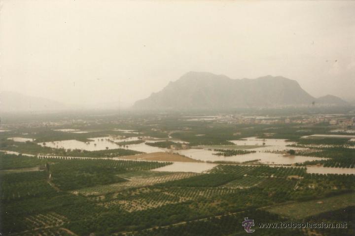 Fotografia antica: ** Z736 - FOTOGRAFIA - PAISAJE - CAMPOS INUNDADOS