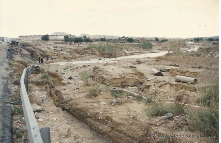 Fotografia antica: ** Z739 - FOTOGRAFIA - PAISAJE DESPUES DE UNA INUNDACION