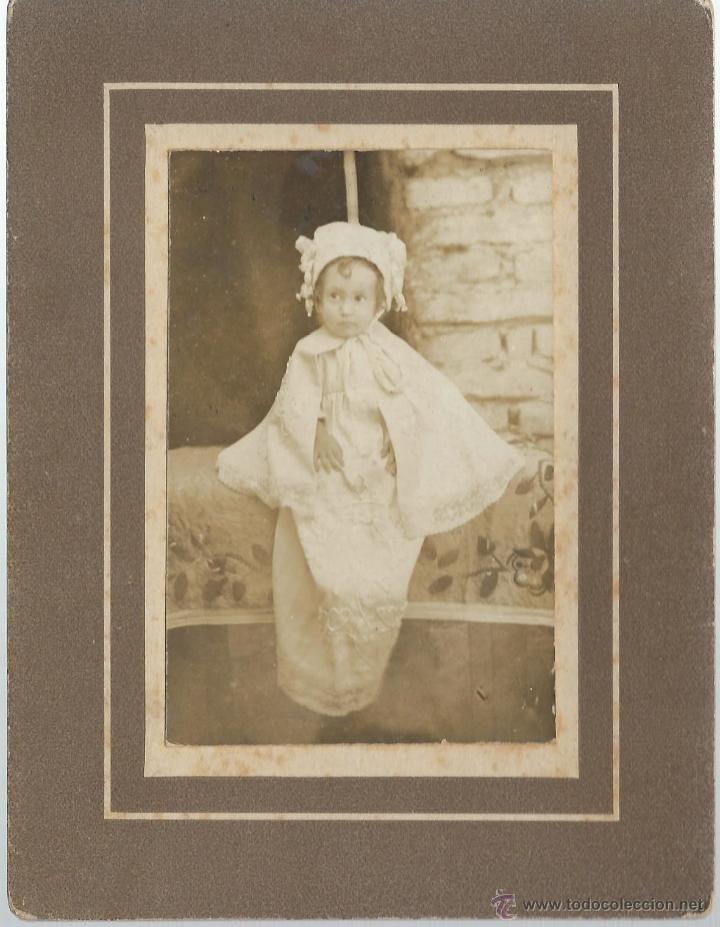Fotografia antiga: EXTRAORDINARIA FOTO POSTAL ANTIGUA - DE UNA NI&Ntilde;A - FOTO-