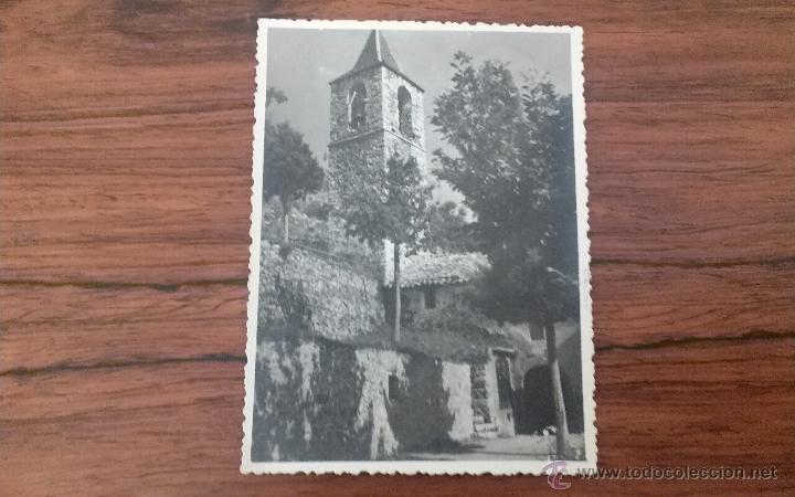 Fotograf&iacute;a antigua: FOTOGRAFIA IGLESIA DE MARTINET LERIDA 1953