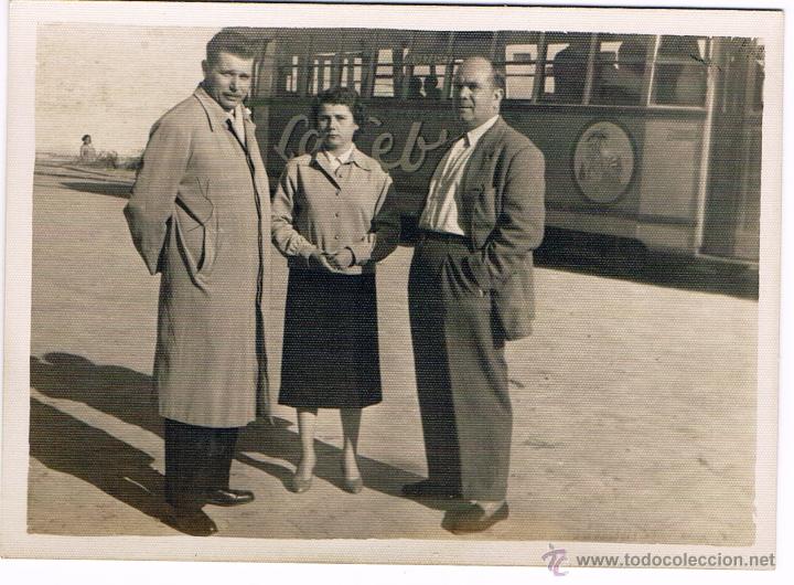 Fotograf&iacute;a antigua: valencia. tranvia - Foto 1