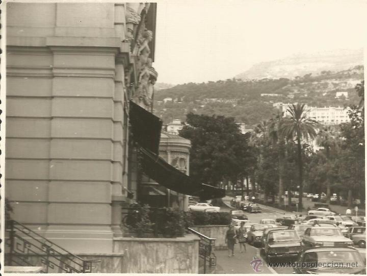 Fotograf&iacute;a antigua: ** J165 - FOTOGRAFIA - PAISAJE CON COCHES APARCADOS