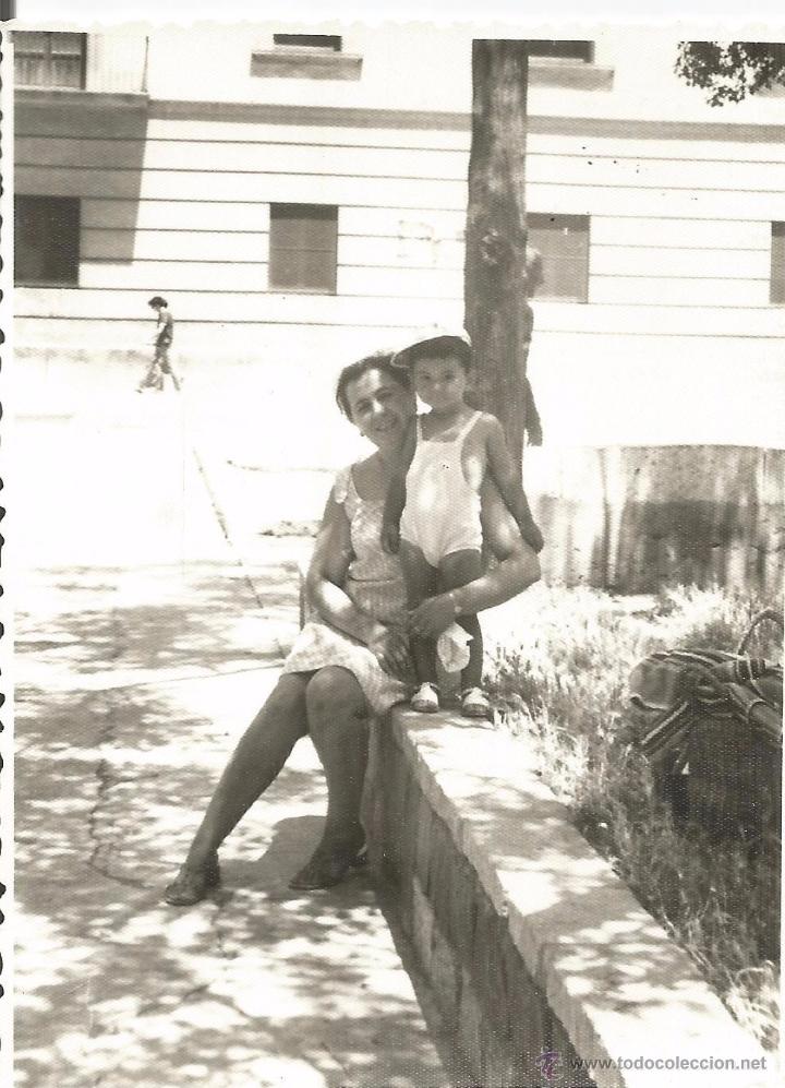 Fotograf&iacute;a antigua: ** J172 - FOTOGRAFIA - SE&Ntilde;ORA CON SU NI&Ntilde;ITO
